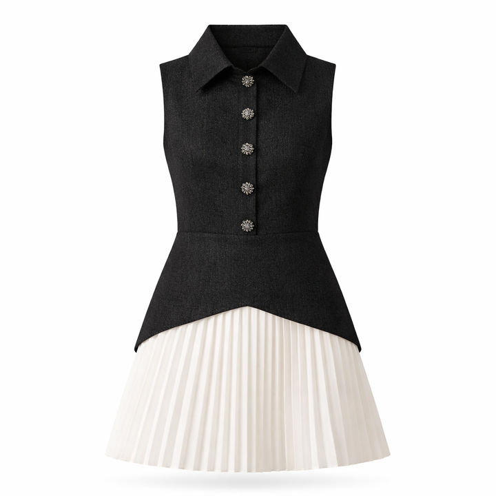 Orlena | Pleated Dress