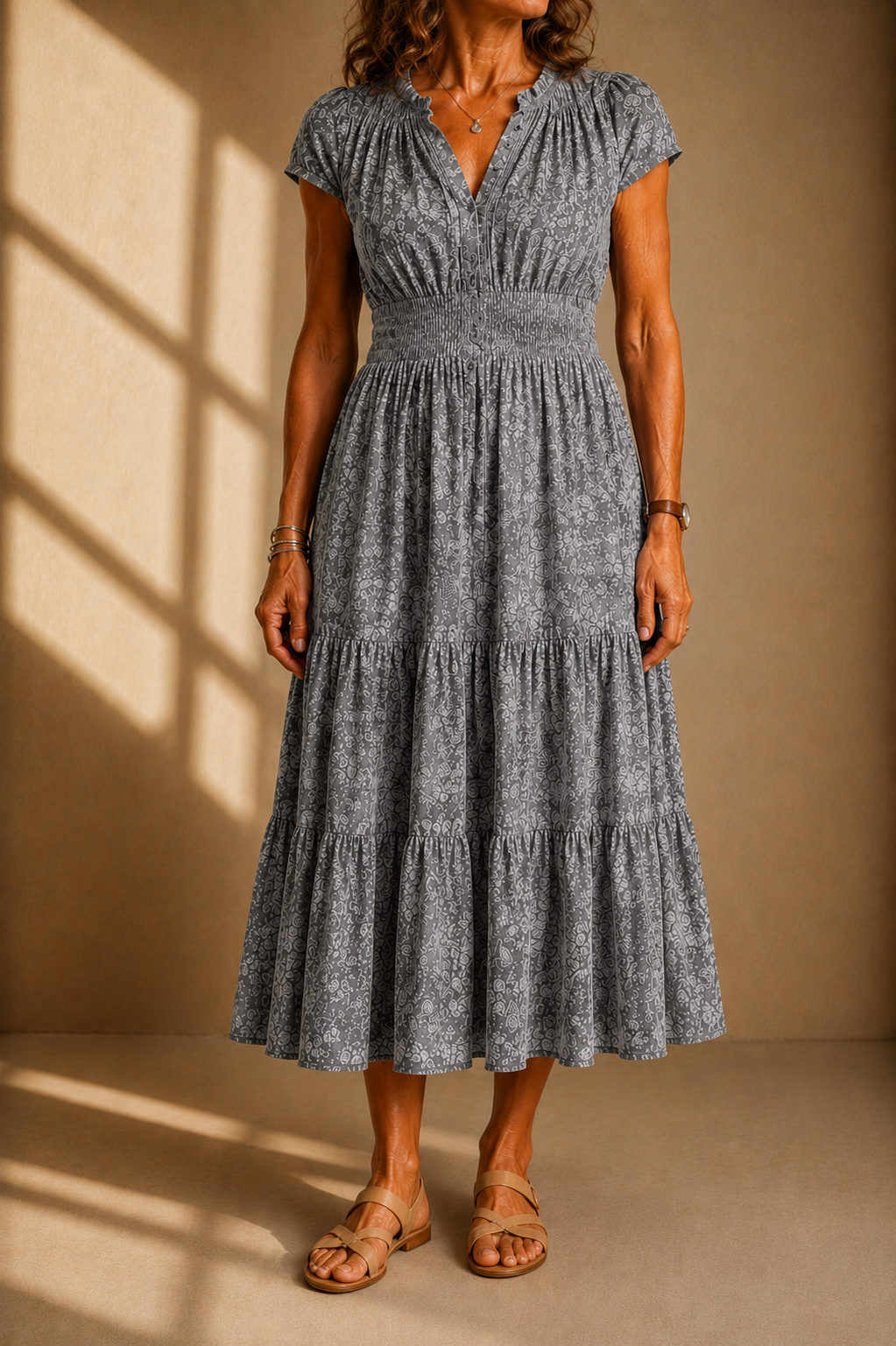 Grace™ | Floral Serenity Dress