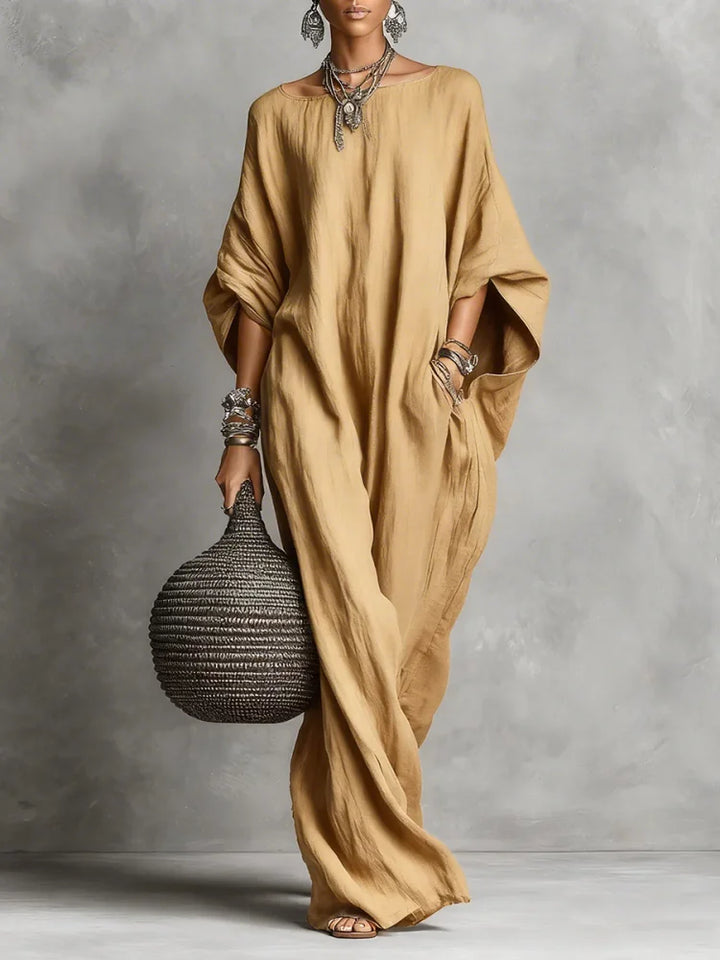 Sophie | Minimalist Linen Dress