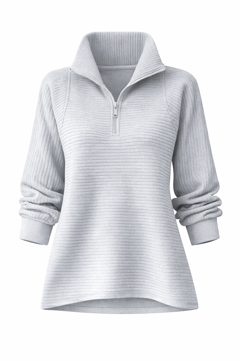 Elise | V-Neck Zip Sweater