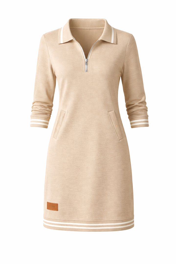 Sophie | Elegant Long Cotton Dress