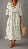 Georgia™ | Wildflower Linen Dress
