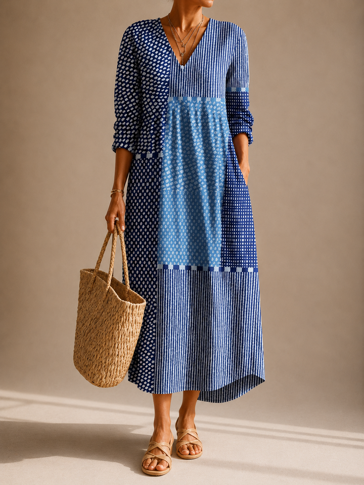Vivian™ | Artisan Linen Dress