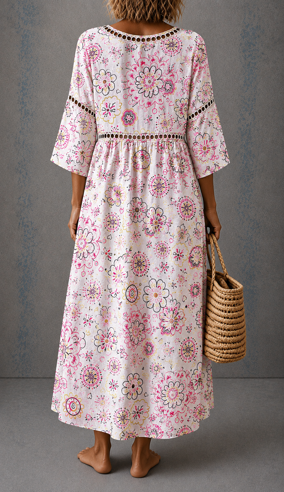 Estelle™ | Wildflower Linen Dress