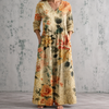 TIARA™ | FLORAL LINEN SUMMER DRESS