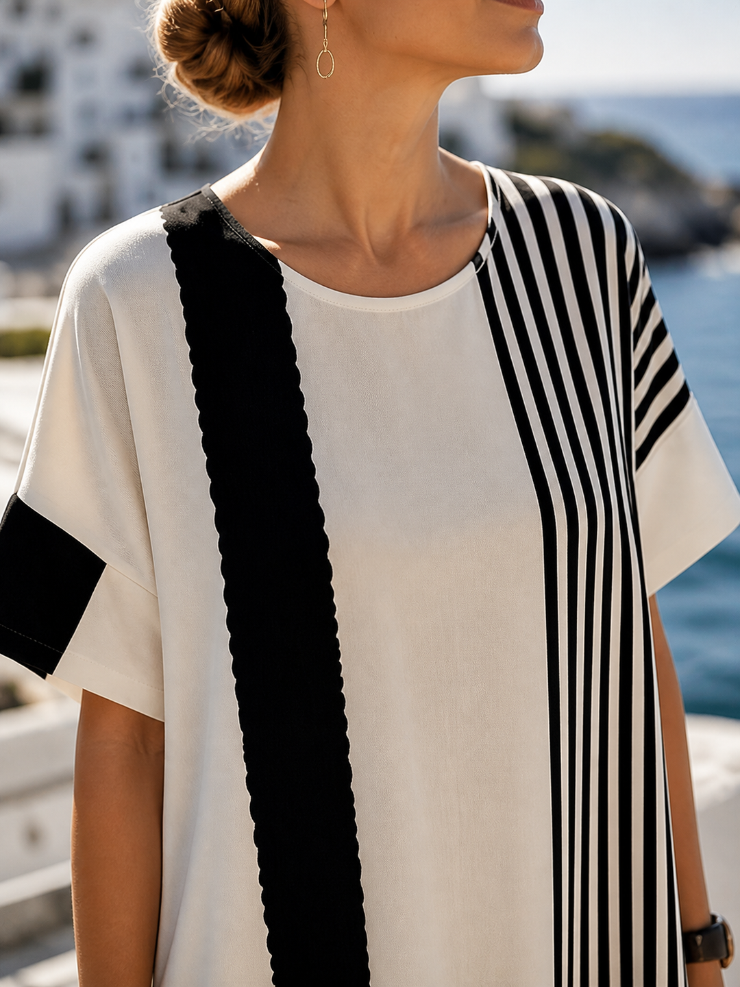 SERENA™ | Coastal Ease Midi Dress