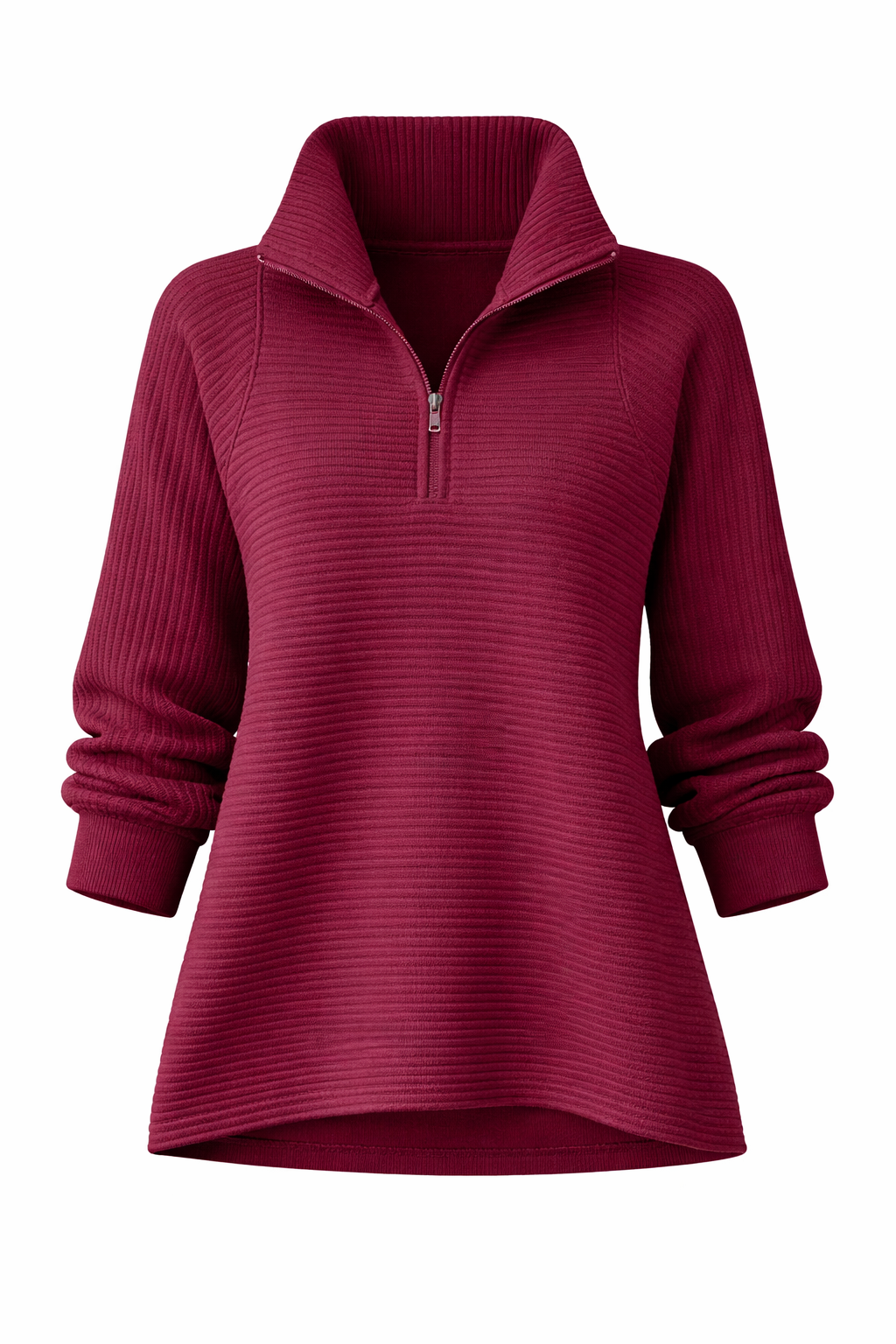 Elise | V-Neck Zip Sweater
