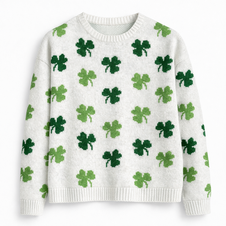 Lida | Classic Clover Knit Sweater