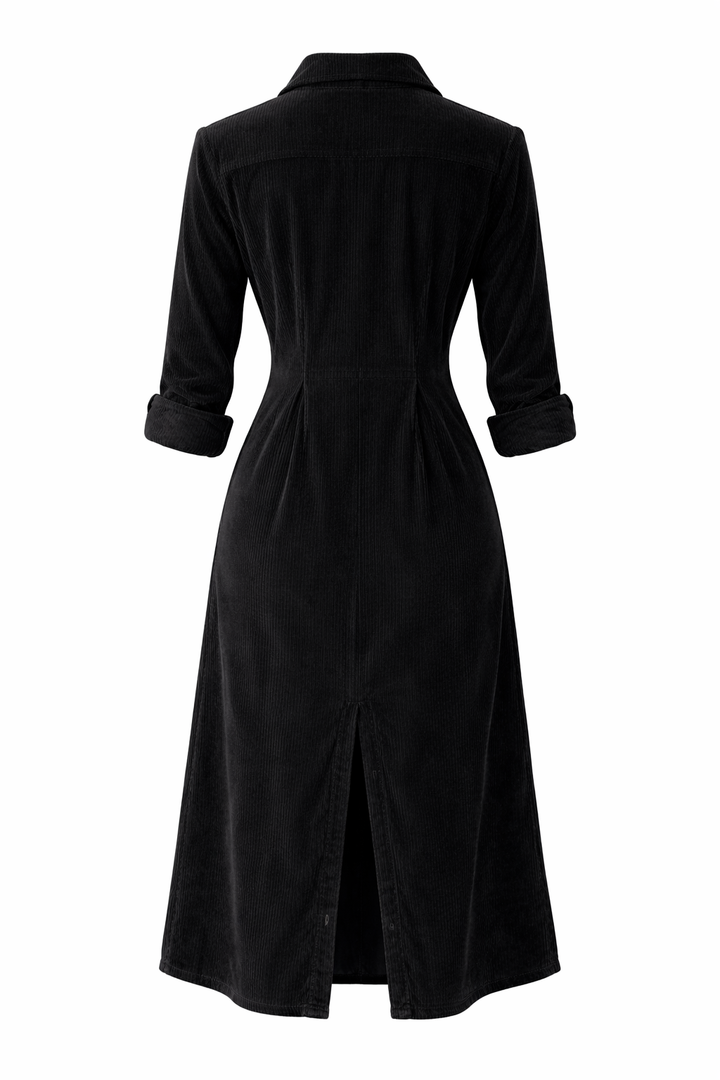 Harper | Corduroy Shirt Dress