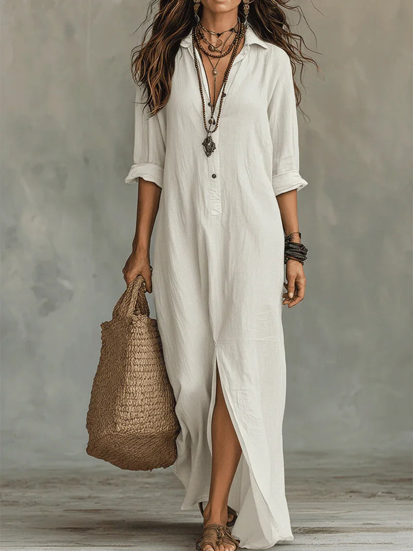 Amara | Linen Dress