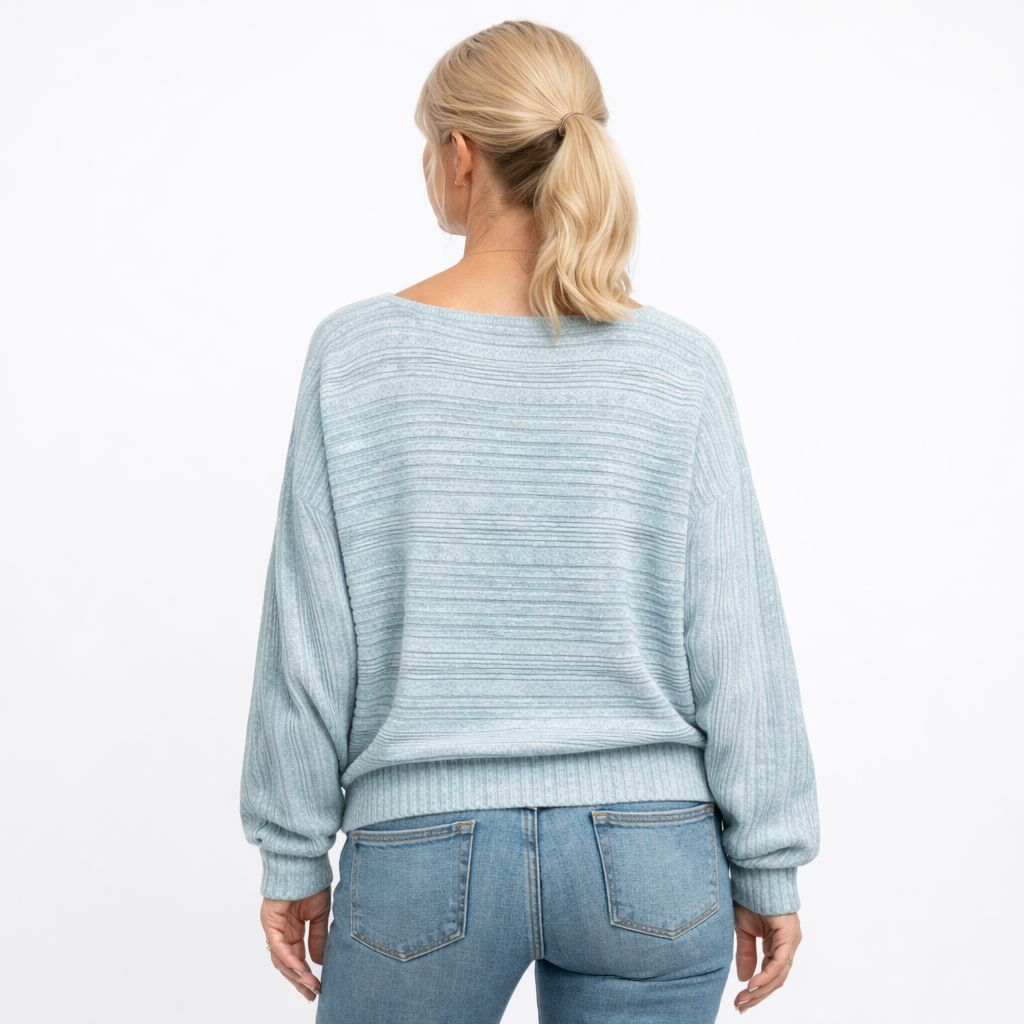 Alena | Textured Knit Sweater