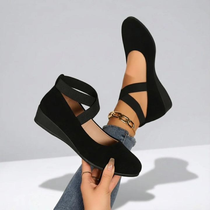 ZARA™ | Comfy Closed Wedge Slip-On Shoes