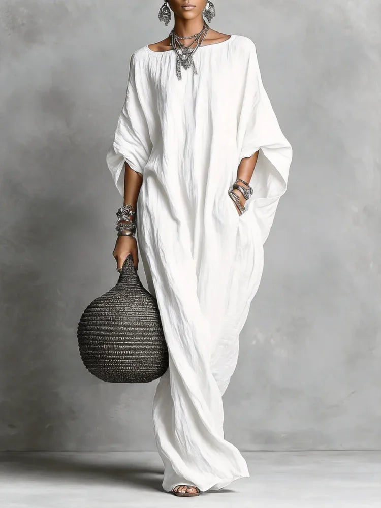 Sophie | Minimalist Linen Dress
