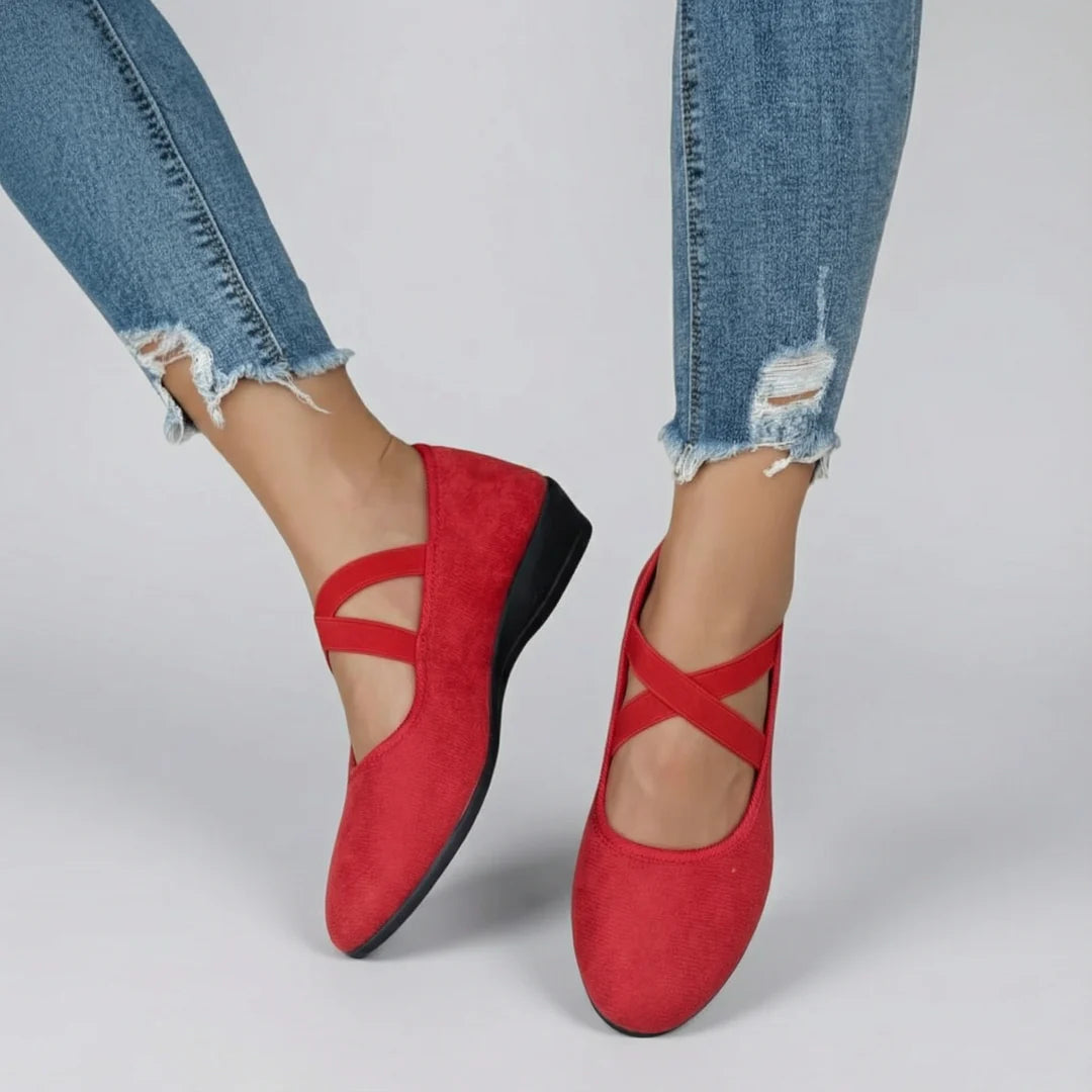 ZARA™ | Comfy Closed Wedge Slip-On Shoes