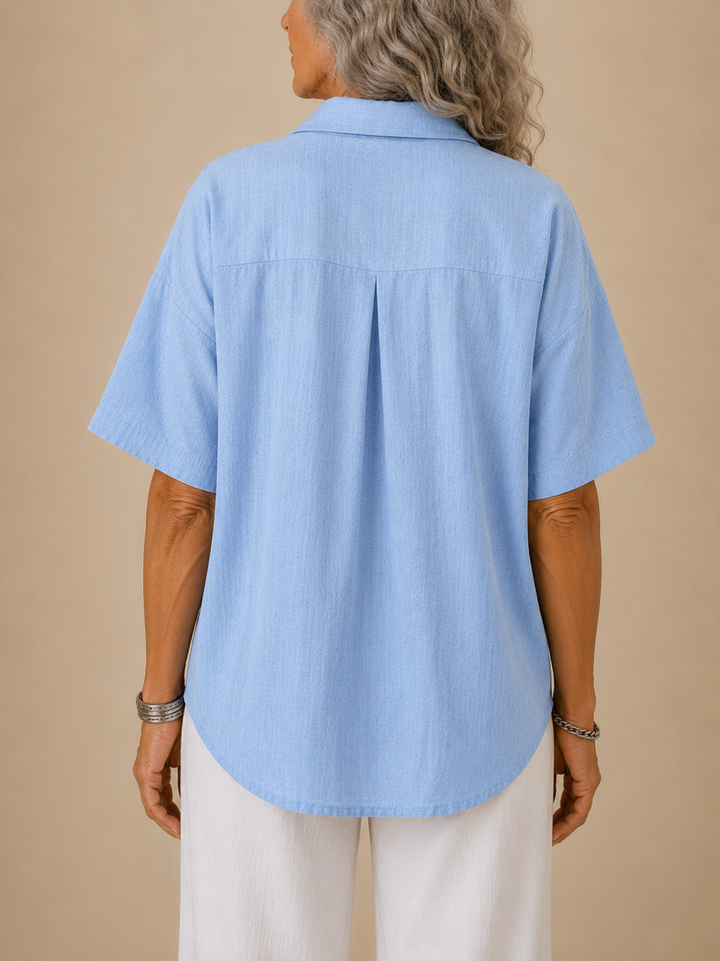 QUINLEY | CASUAL BUTTON-UP COLLAR SHIRT