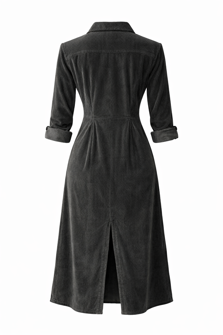 Harper | Corduroy Shirt Dress