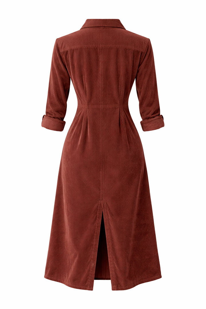 Harper | Corduroy Shirt Dress