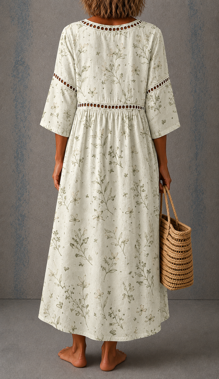 Georgia™ | Wildflower Linen Dress