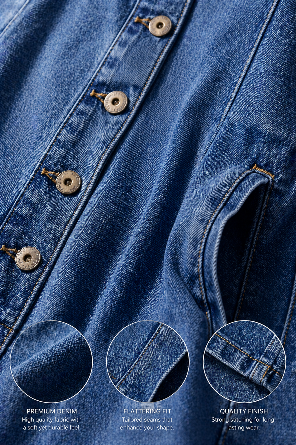 Emma | Denim Jumpsuit