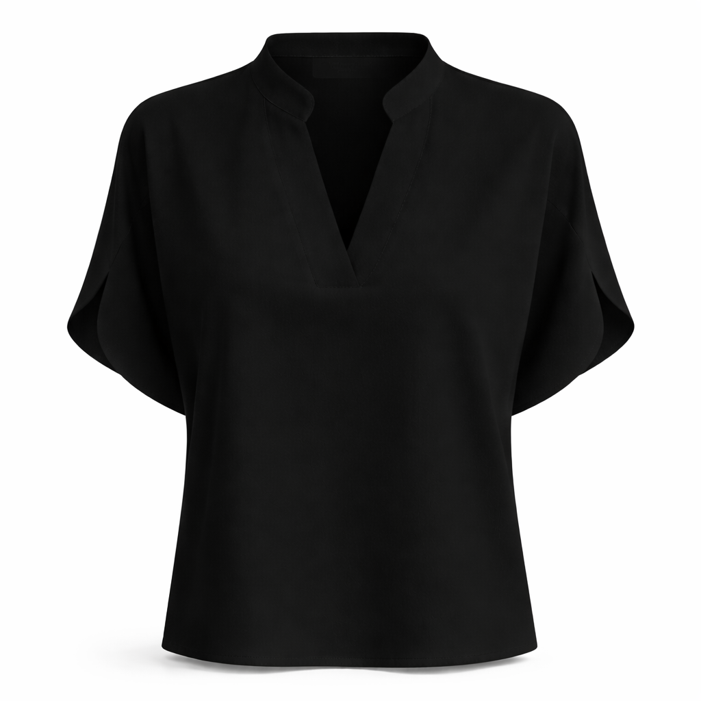 Madeline | Elegant V-Neck Blouse