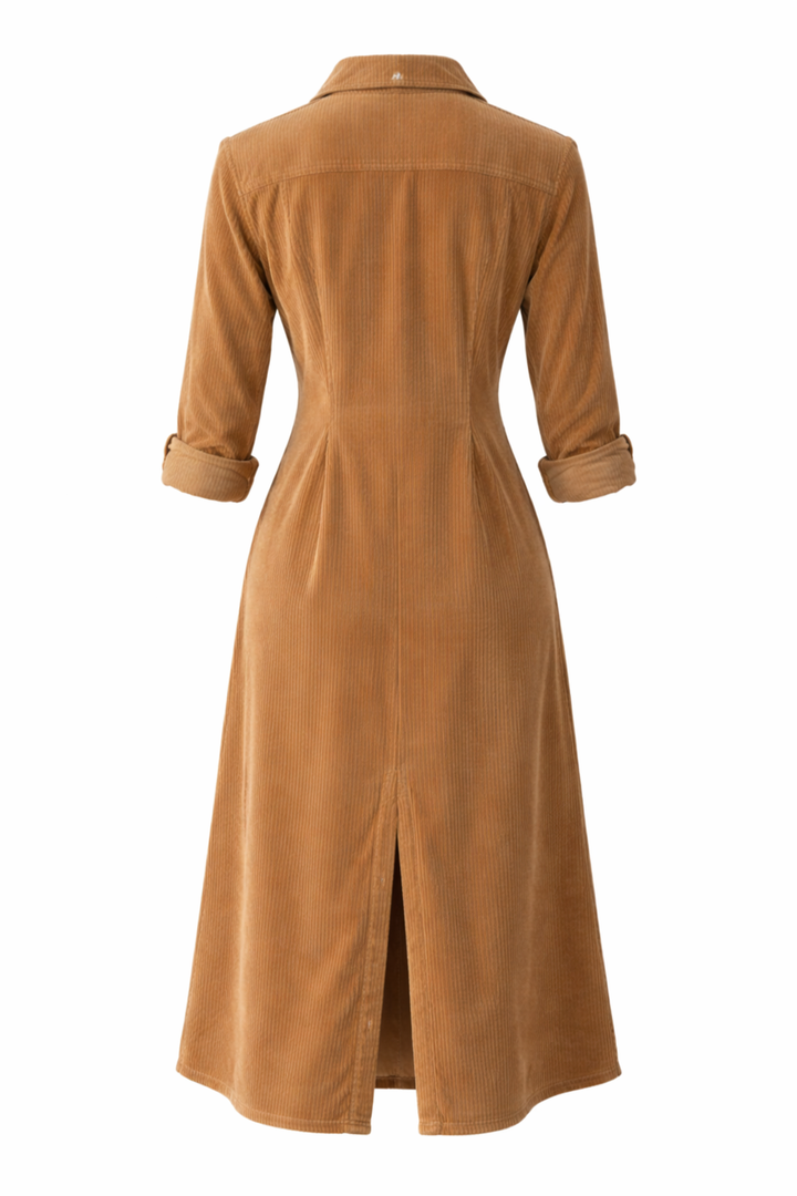 Harper | Corduroy Shirt Dress