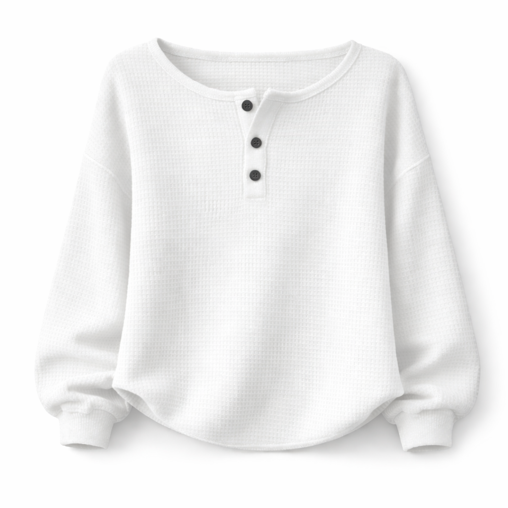 Jasmine | Waffle Knit Lounge Sweater