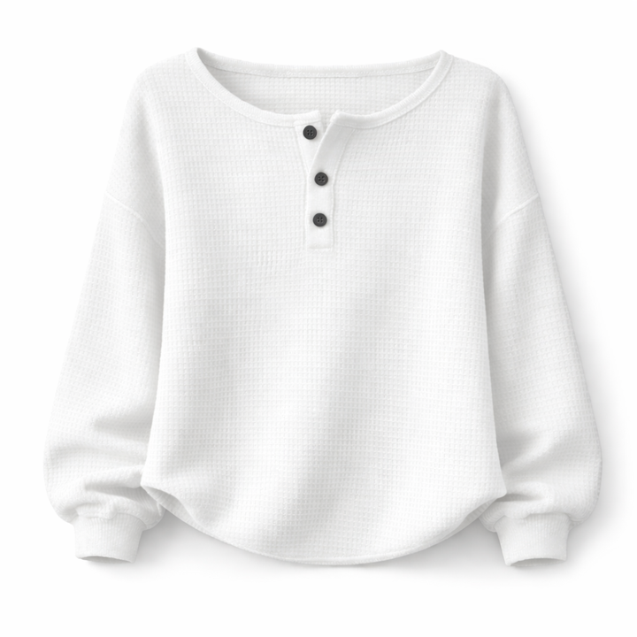 Jasmine | Waffle Knit Lounge Sweater