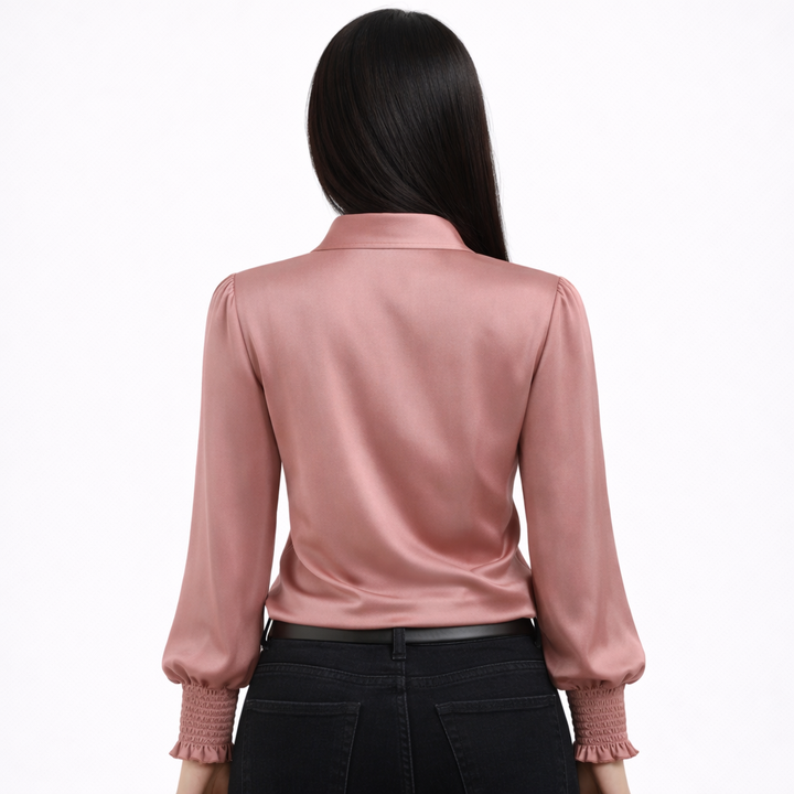 Elise | Elegant Wrap Blouse