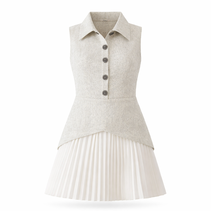 Orlena | Pleated Dress