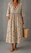 Sylvie™ | Wildflower Linen Dress