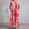 WENDA™ | FLORAL LINEN SUMMER DRESS