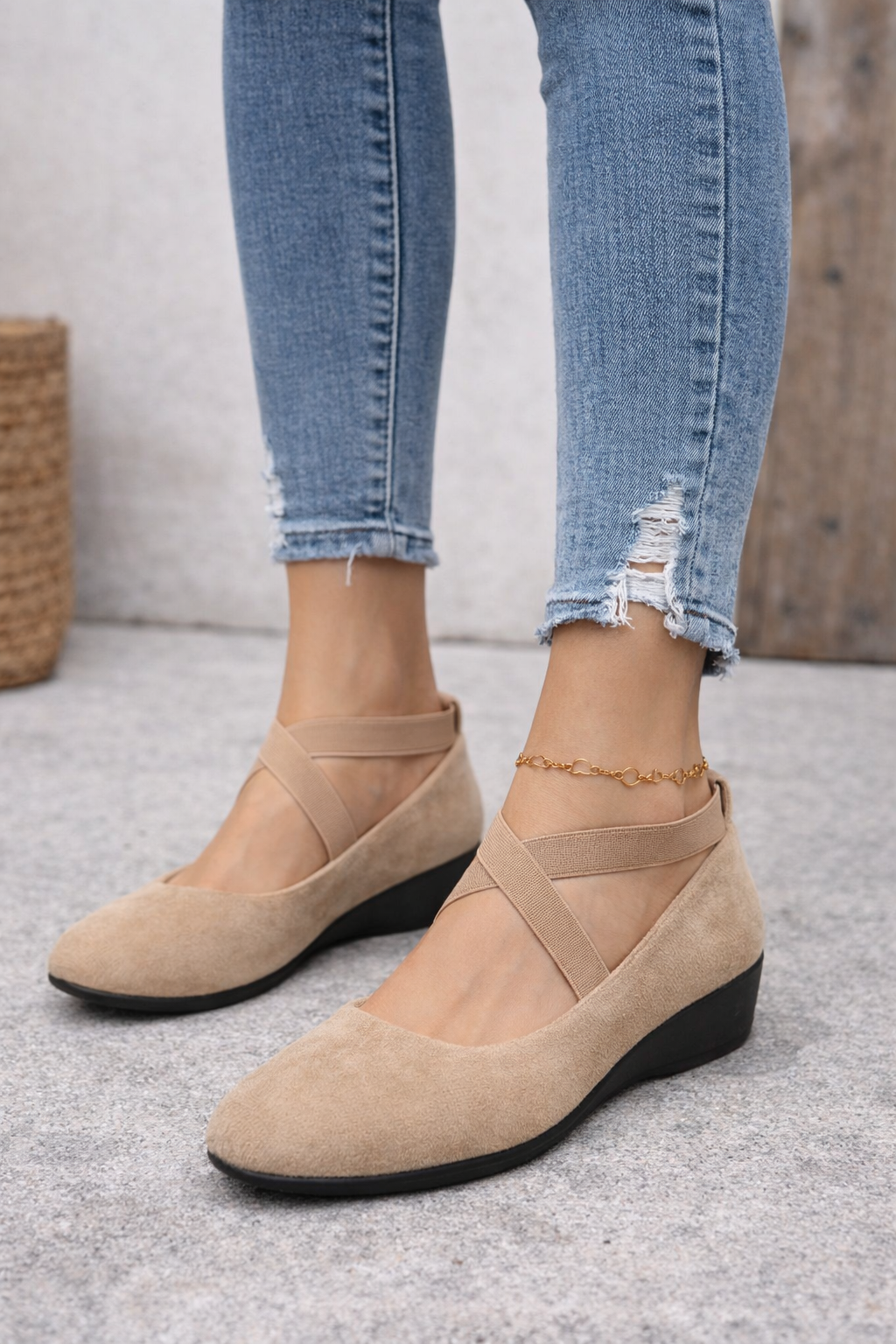 ZARA™ | Comfy Closed Wedge Slip-On Shoes