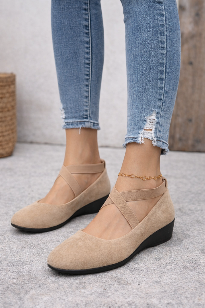 ZARA™ | Comfy Closed Wedge Slip-On Shoes