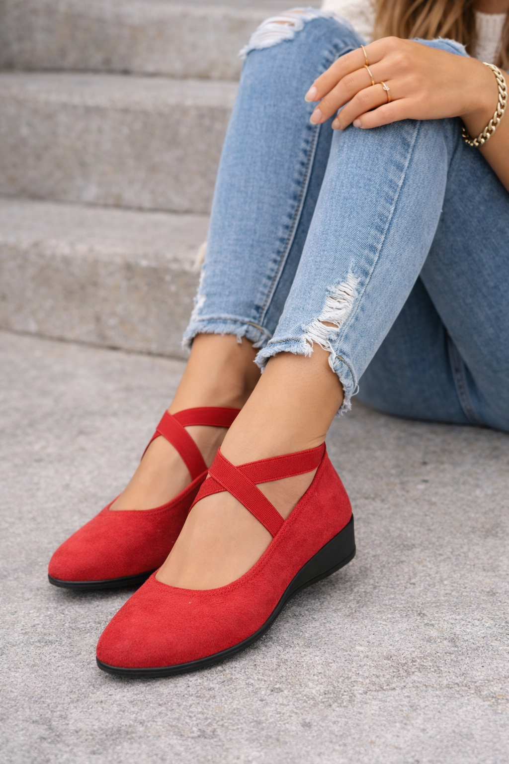 ZARA™ | Comfy Closed Wedge Slip-On Shoes