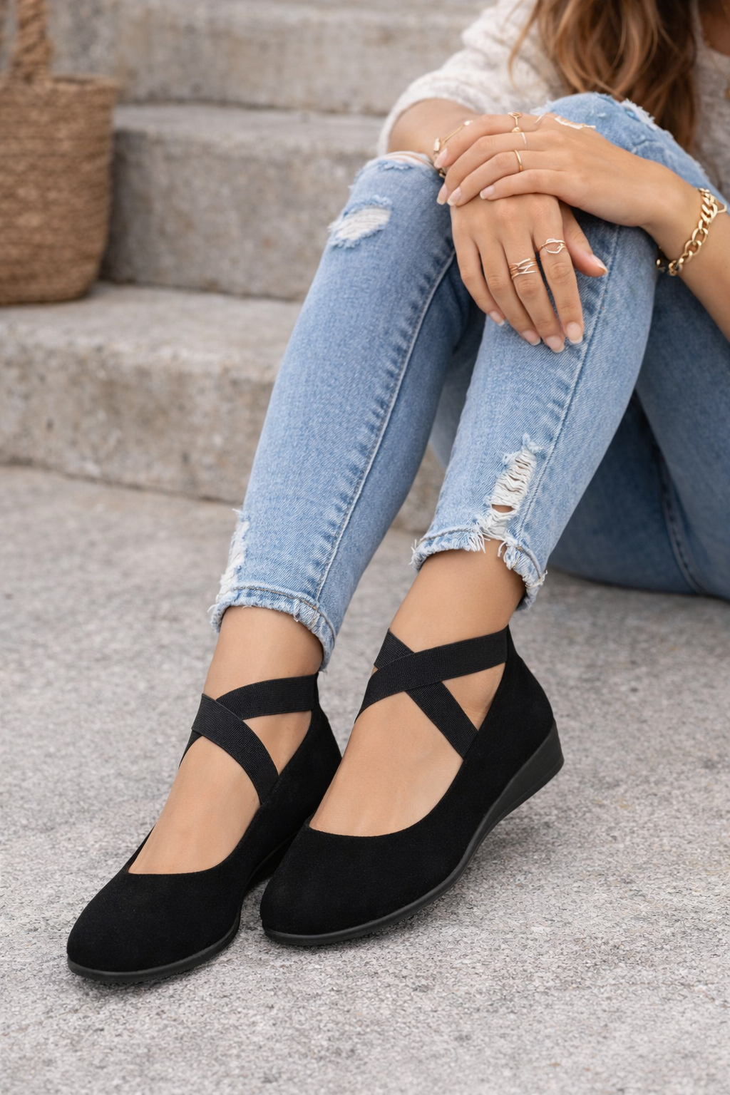 ZARA™ | Comfy Closed Wedge Slip-On Shoes