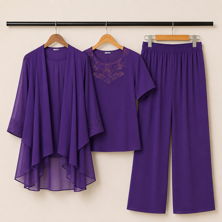 Alisha Three-Piece Set | Effortless Elegance for Every Occasion