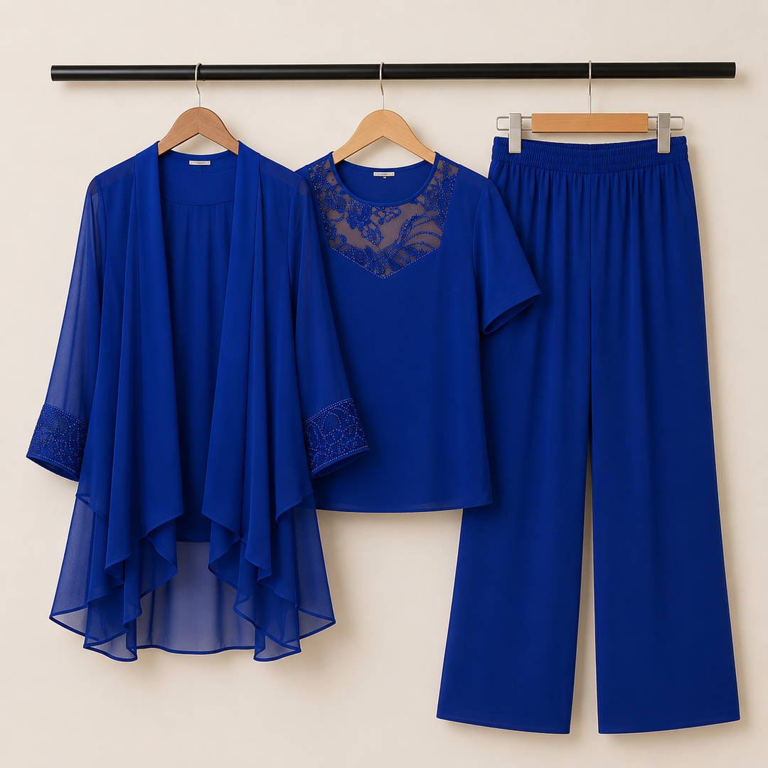 Alisha Three-Piece Set | Effortless Elegance for Every Occasion