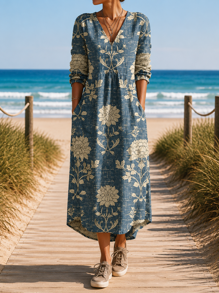Daisy™ - Playful Linen Dress