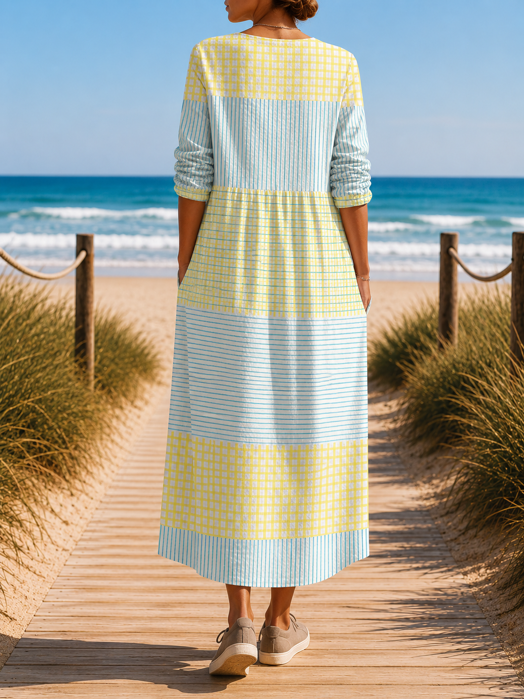 Olivia™ - Crisp Linen Dress