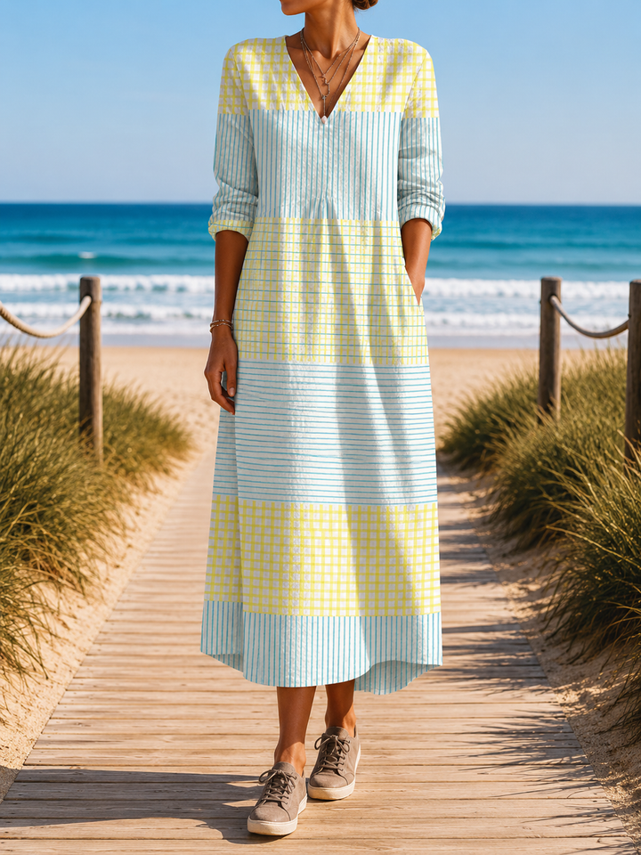 Olivia™ - Crisp Linen Dress