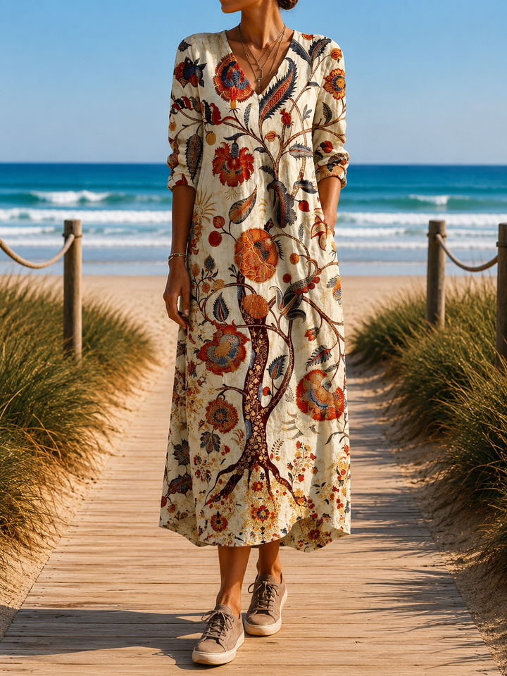 Kendra™ - Bohemian Floral Dress