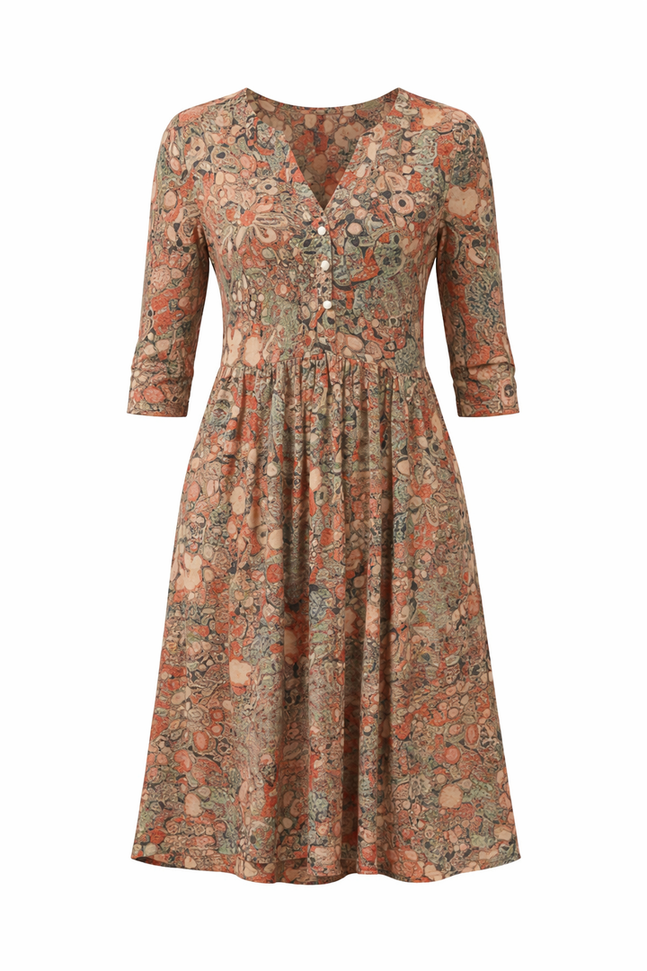 Elena | Flattering Everyday Midi Dress