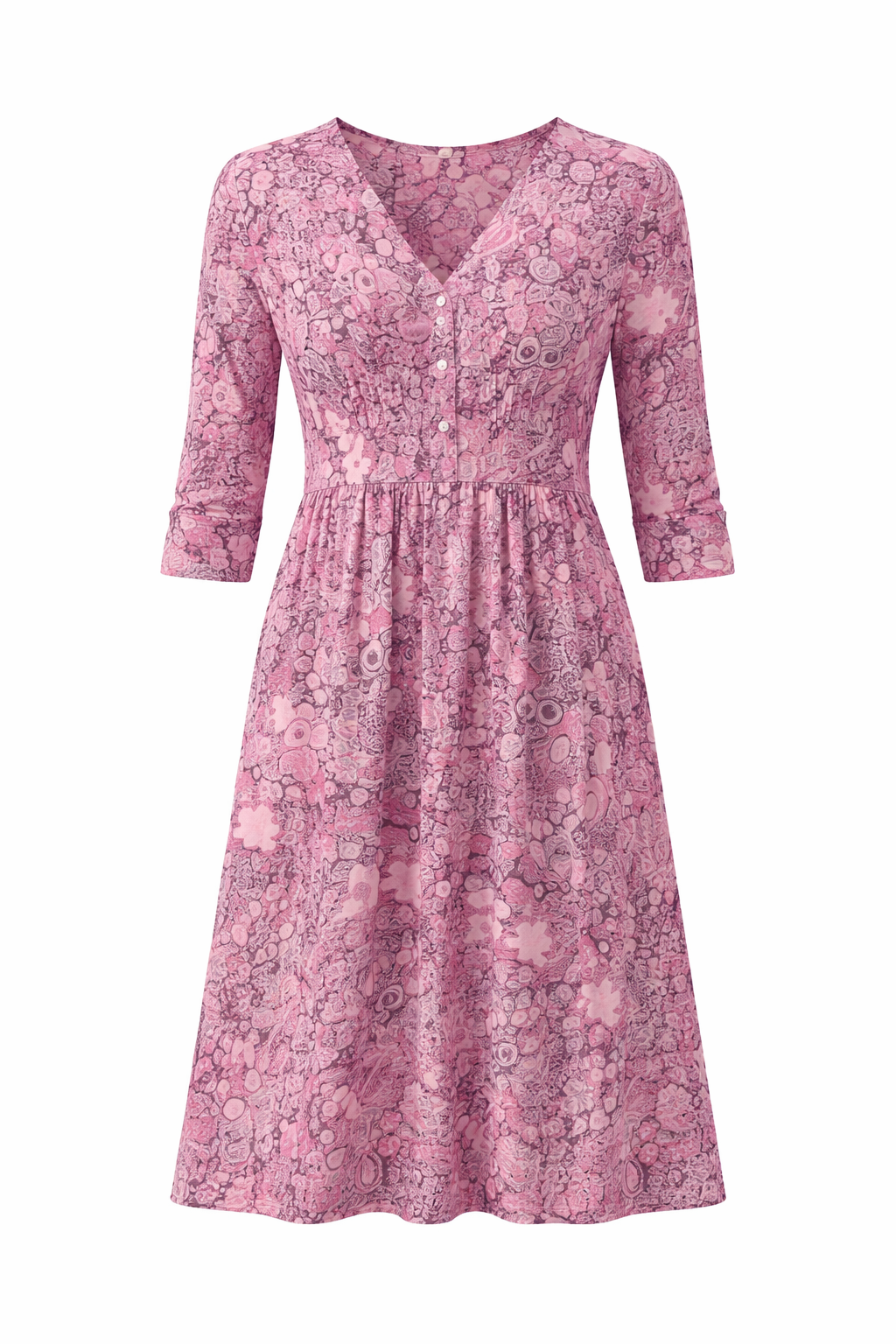 Elena | Flattering Everyday Midi Dress