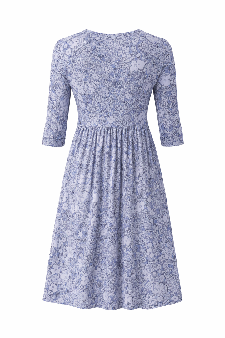 Elena | Flattering Everyday Midi Dress