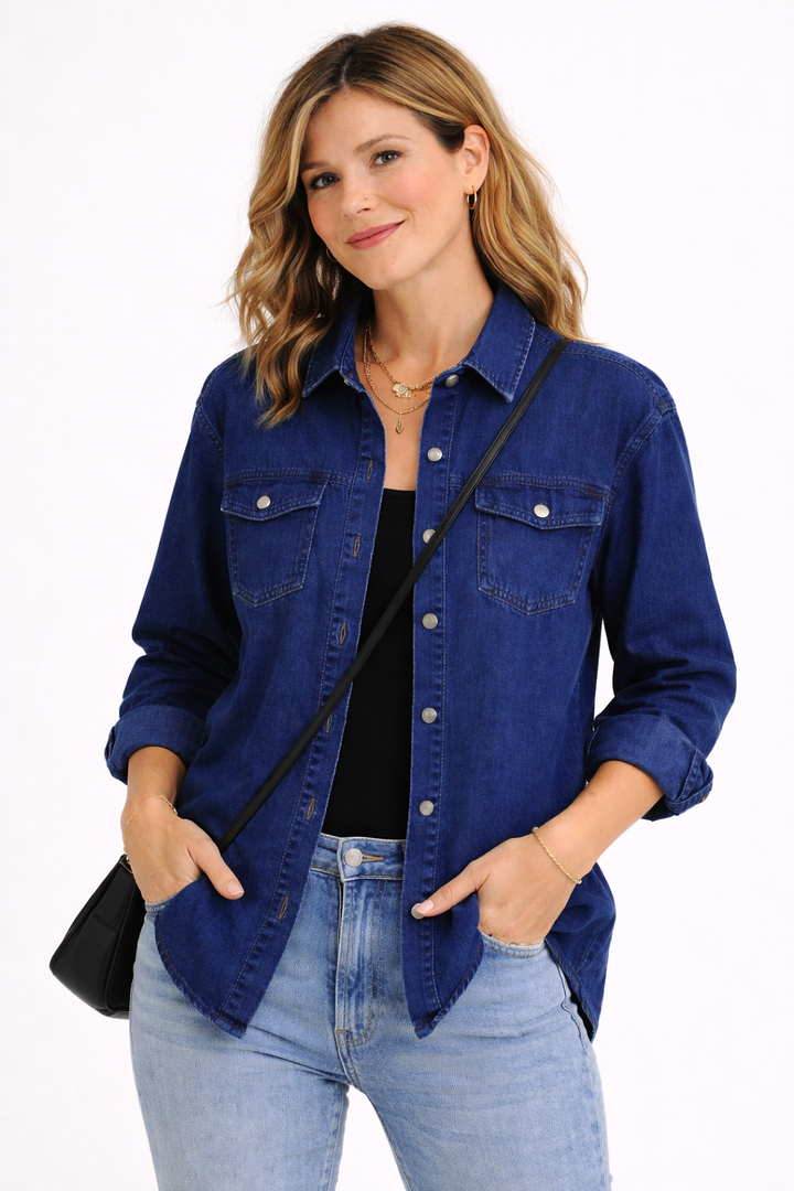Olivia - Classic Everyday Denim Jacket