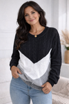 Marielle | Chevron Knit Sweater