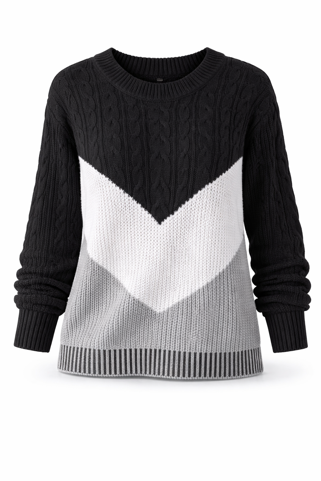Marielle | Chevron Knit Sweater