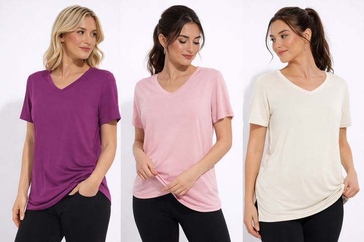 SELENA™ - Casual Loose Fit Tee (Pack of 3)