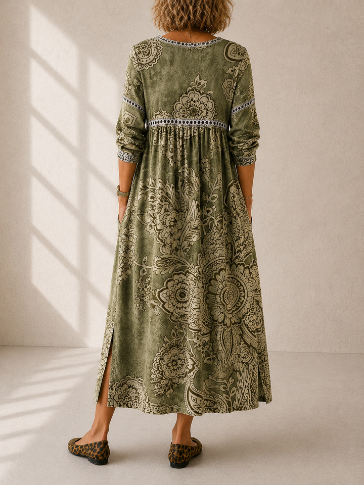 ALEXIA | ELEGANT PRINT DRESS