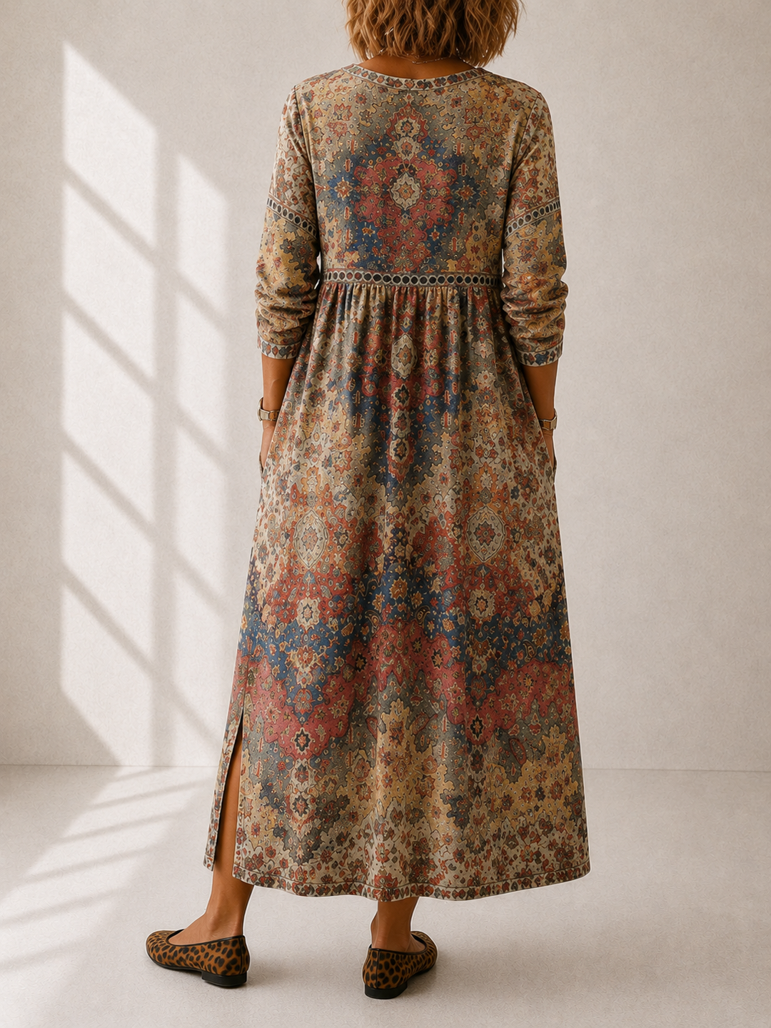 REMEDIOS | ELEGANT PRINT DRESS